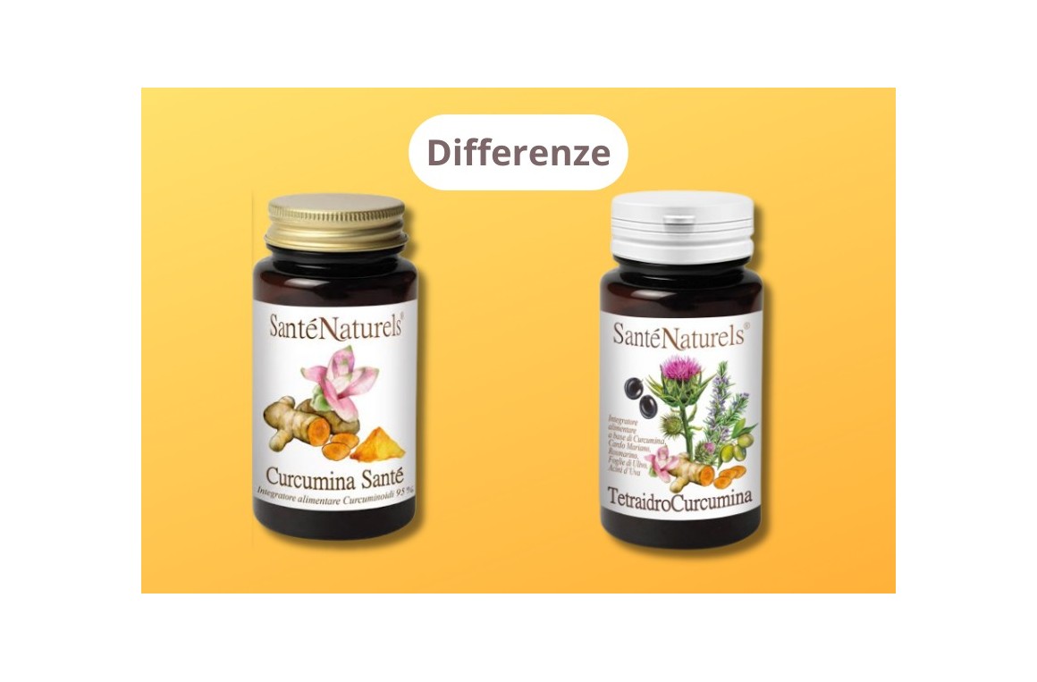 Differenze tra Crucumina e Tetraidrocurcumina